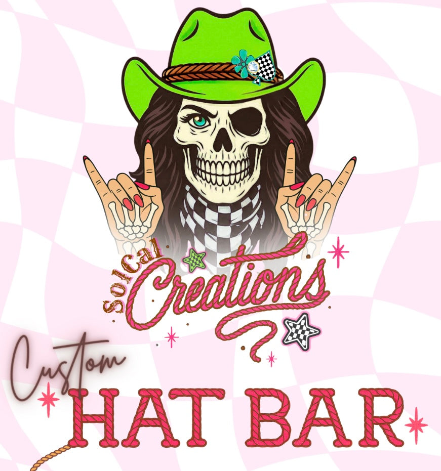 *Custom Hat - TikTok or IG Request* FINAL SALE