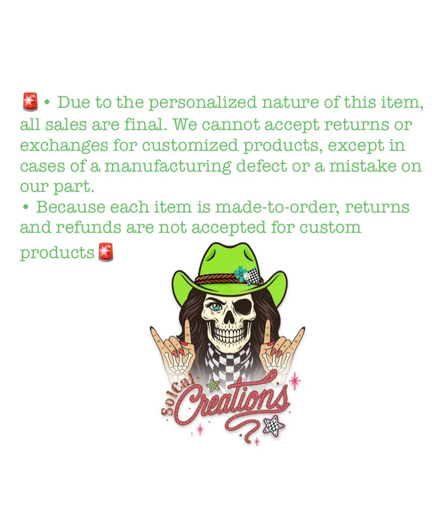 *Custom Hat - TikTok or IG Request* FINAL SALE