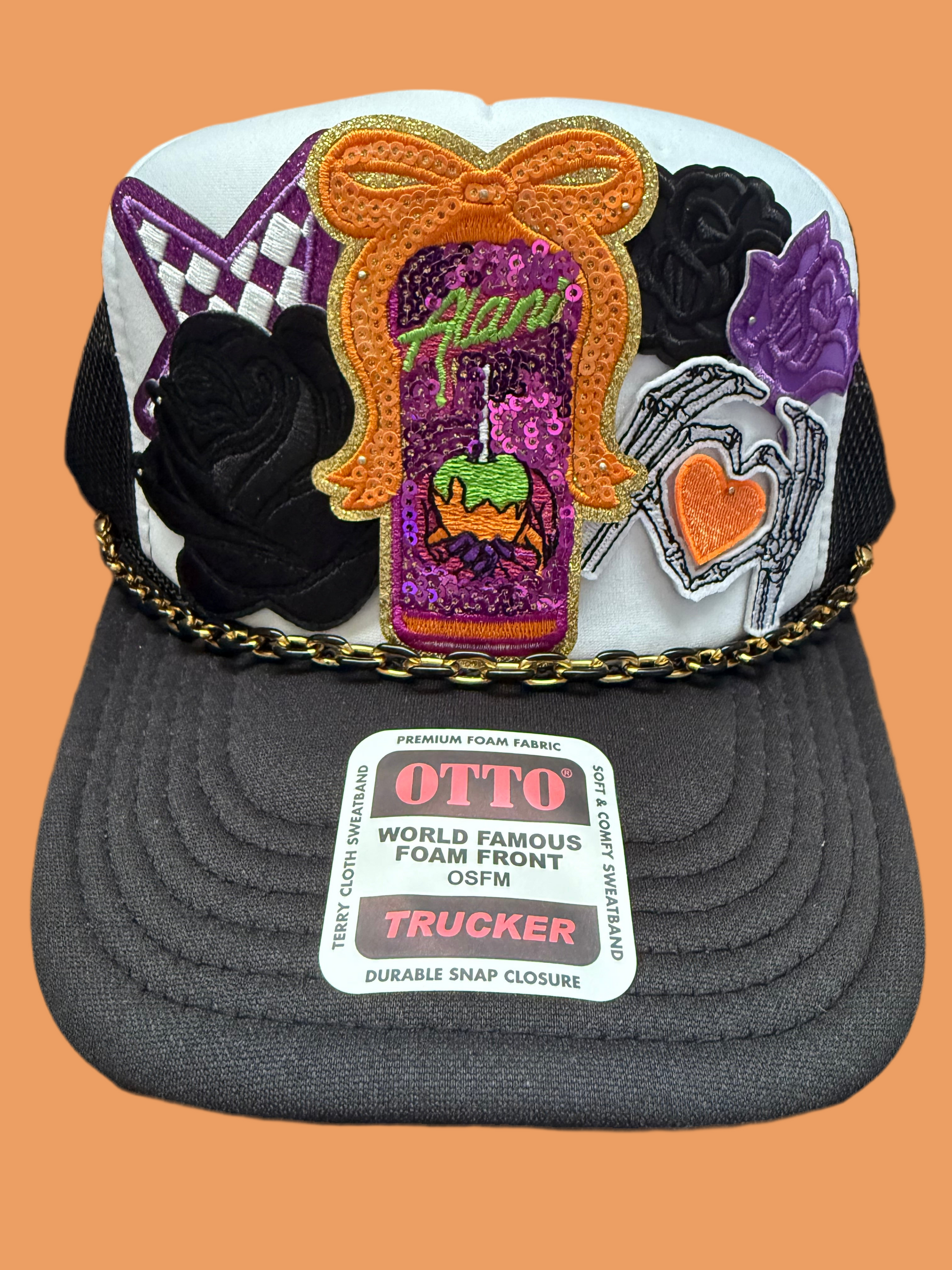 Purple Witches Brew Otto Hat