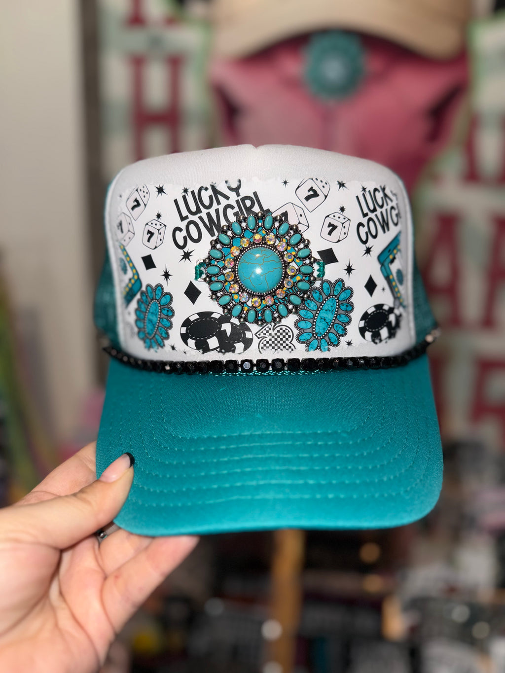 ink & concho hat 🖤
