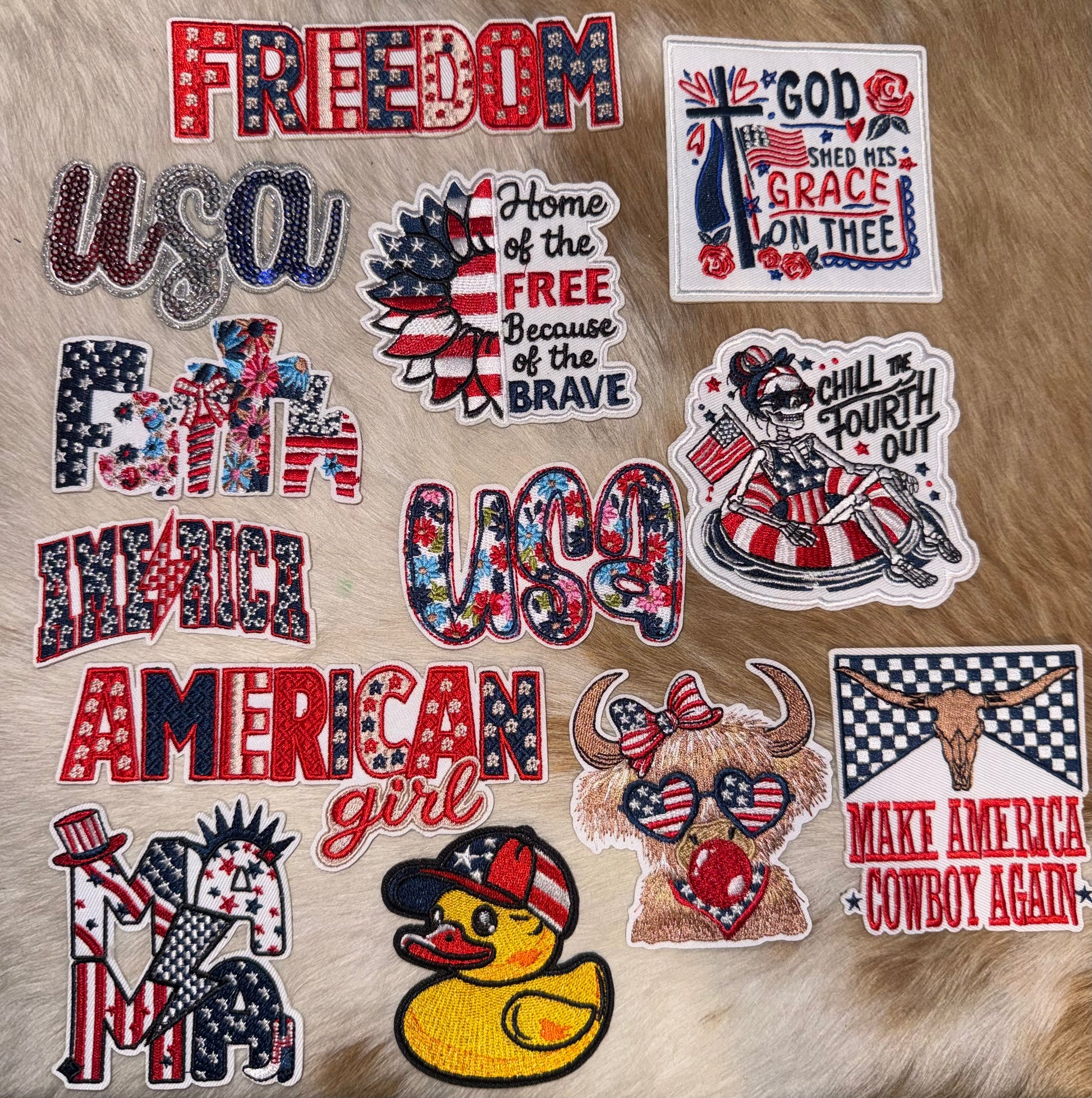 Red, White & Blue 1-Patch sale