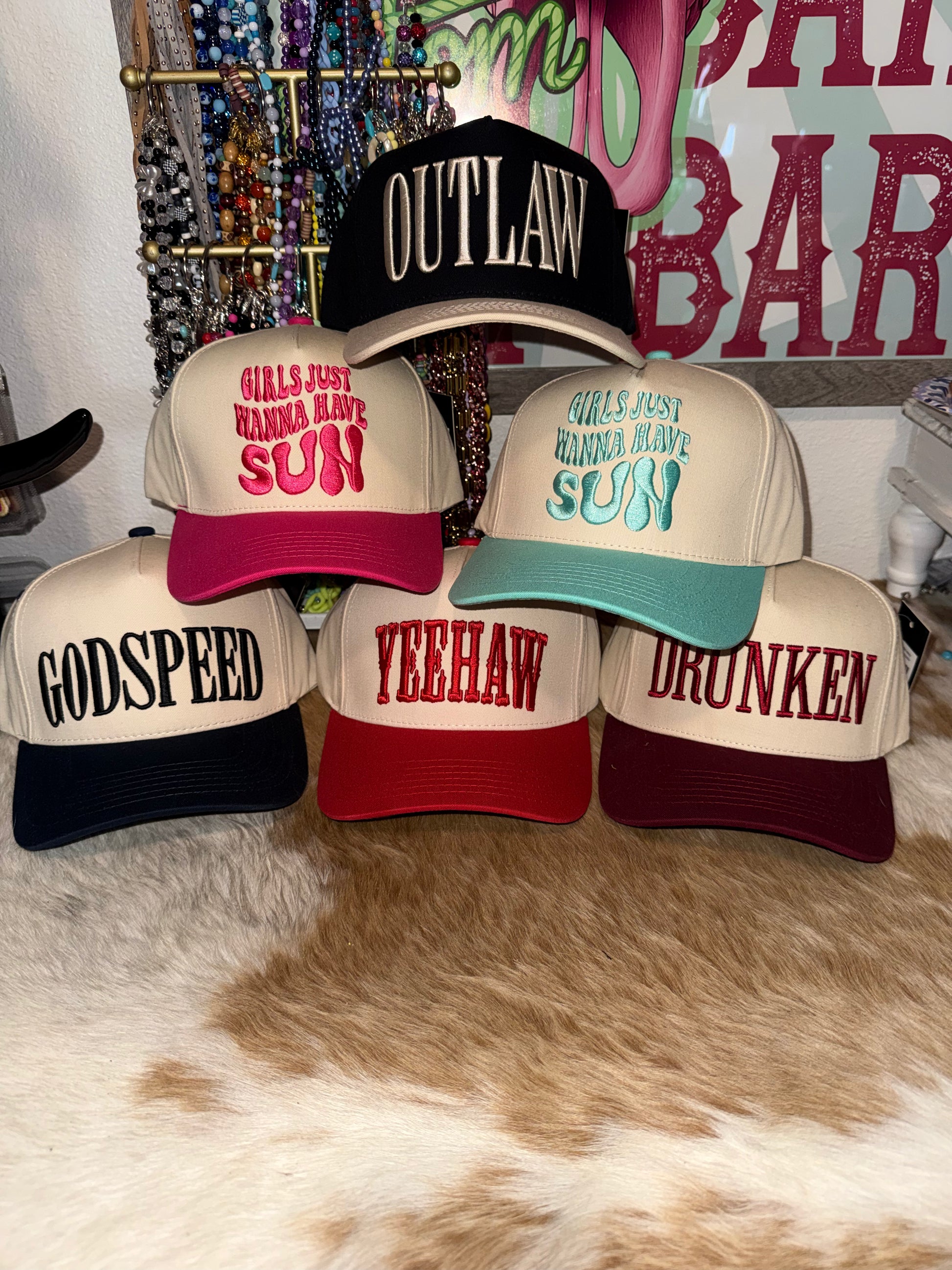 Embroidered Hats🖤