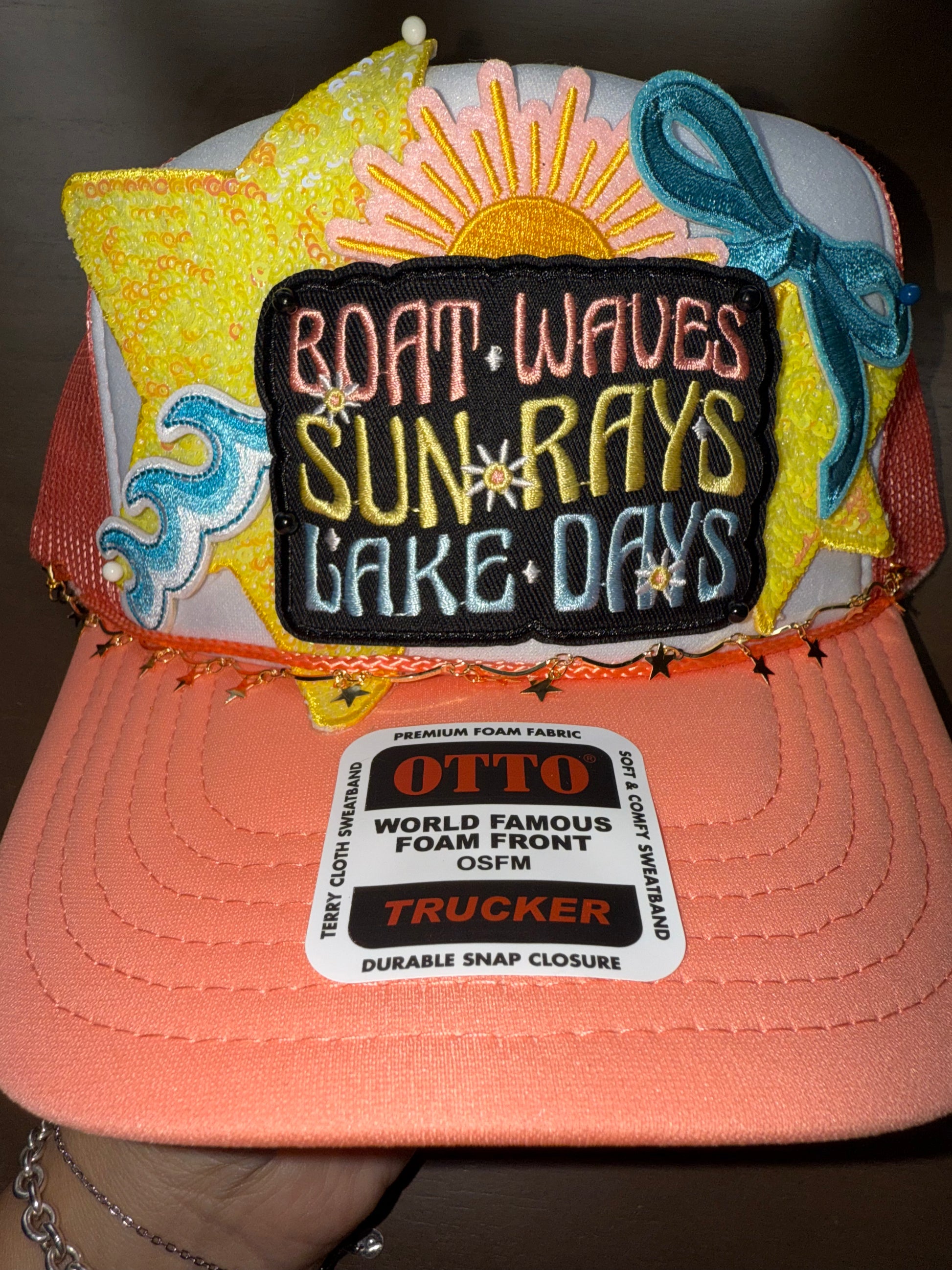Boat Waves • Sun Rays • Lake Days