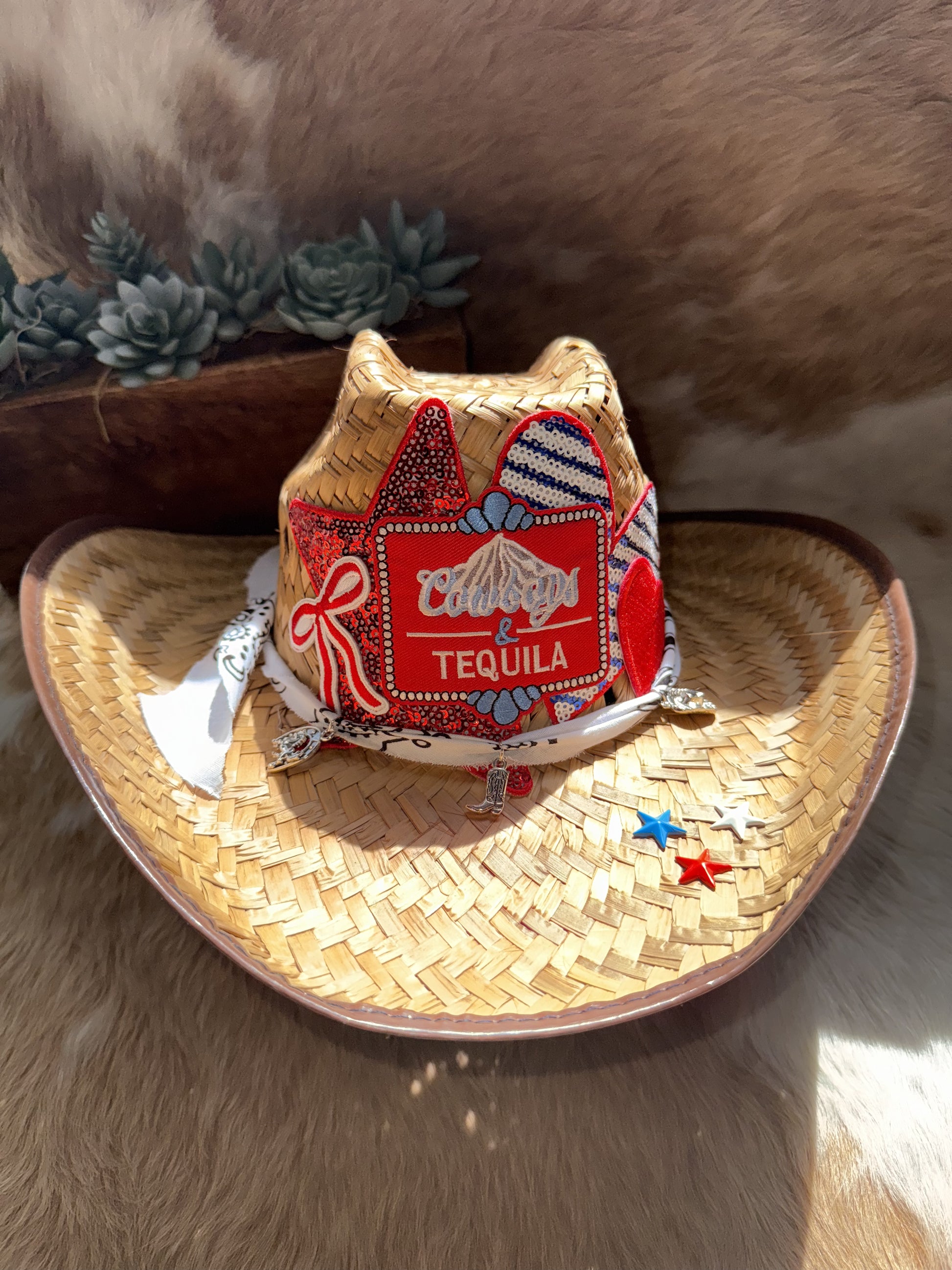 Cowboys & Tequila Sun Hat