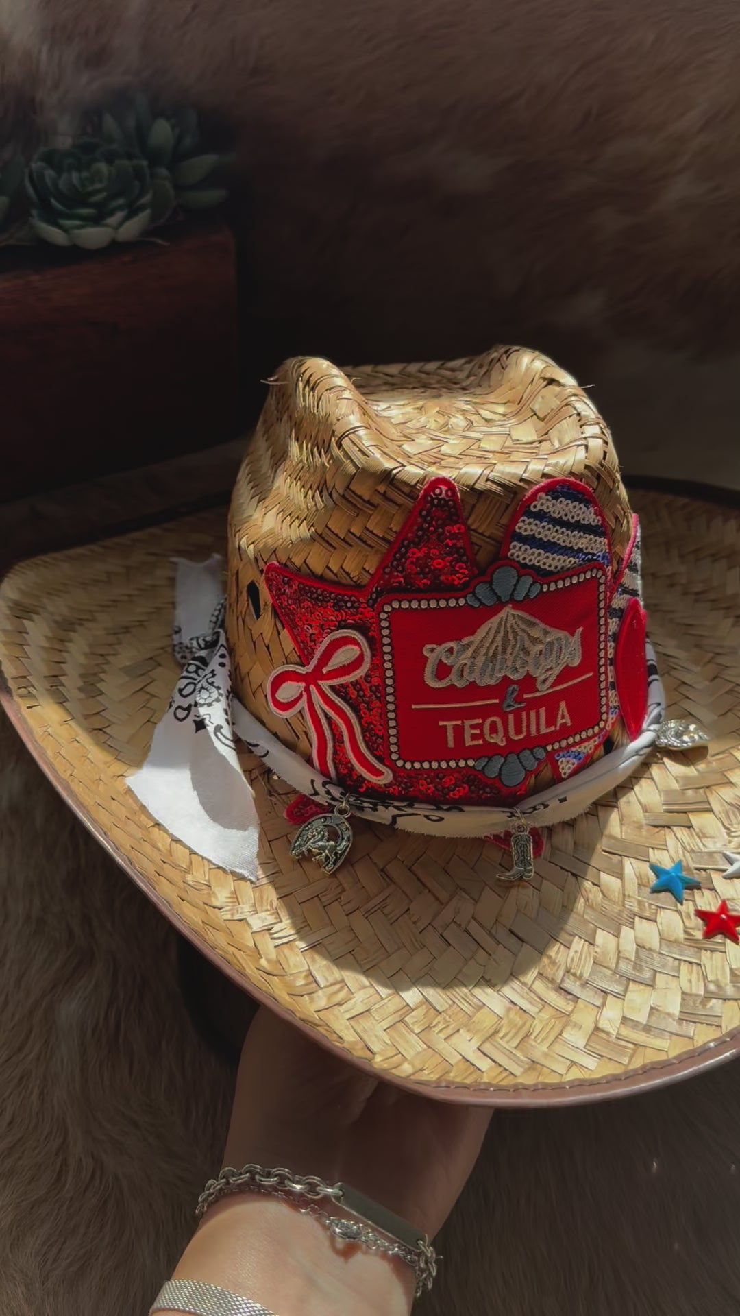 Cowboys & Tequila Sun Hat